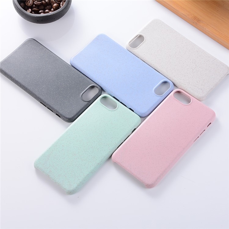 Wheat Fiber Hard Shell Case for iPhone 8/7 - Pink-6