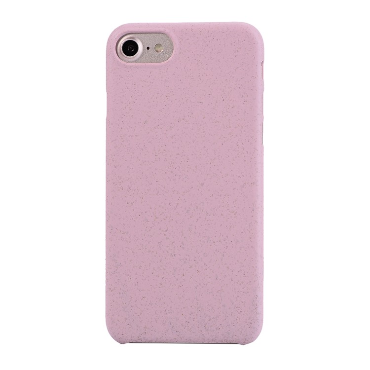 Wheat Fiber Hard Shell Case for iPhone 8/7 - Pink-7