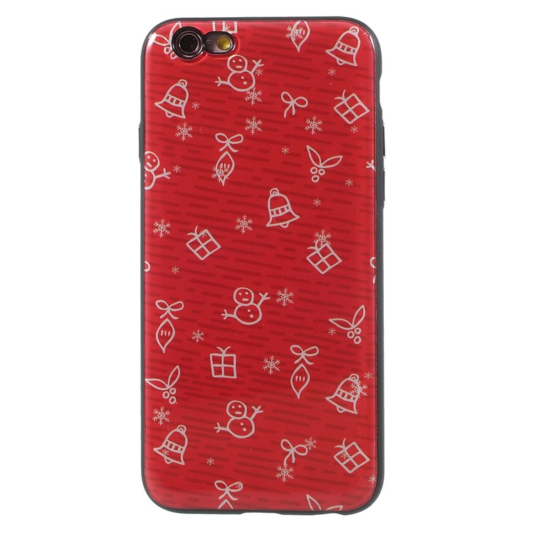 Christmas Pattern PC + TPU Combo Case for iPhone 6s 6 - Christmas Elements-1