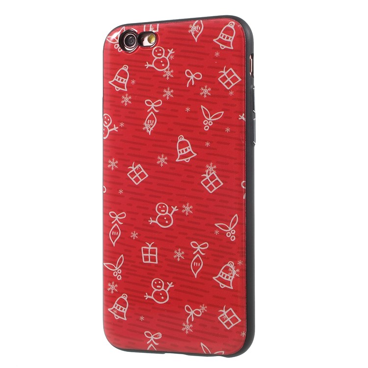 Christmas Pattern PC + TPU Combo Case for iPhone 6s 6 - Christmas Elements-3