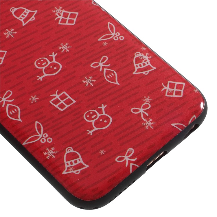 Christmas Pattern PC + TPU Combo Case for iPhone 6s 6 - Christmas Elements-5