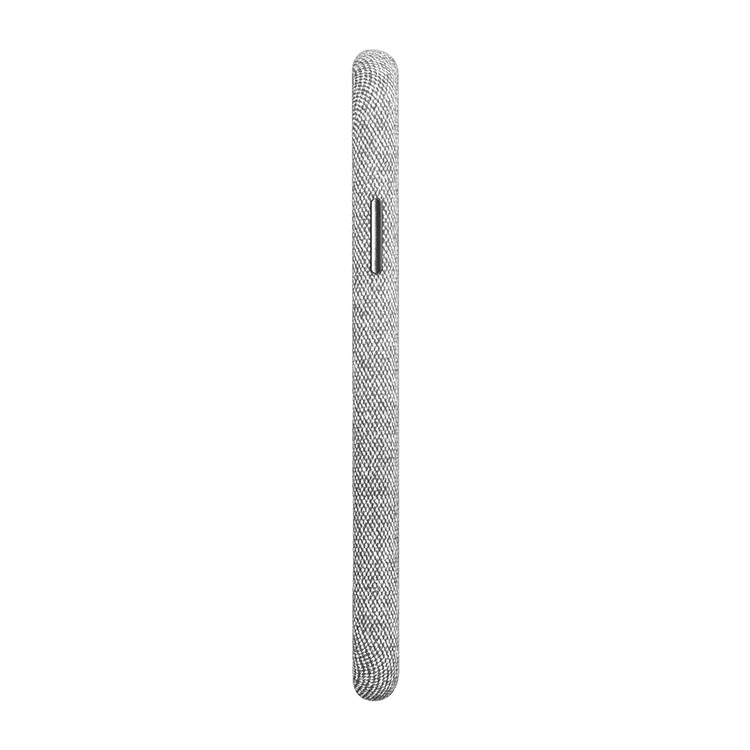 XOOMZ Cloth Texture Leather Coated Plastic Hard Case for iPhone X - Grey-6