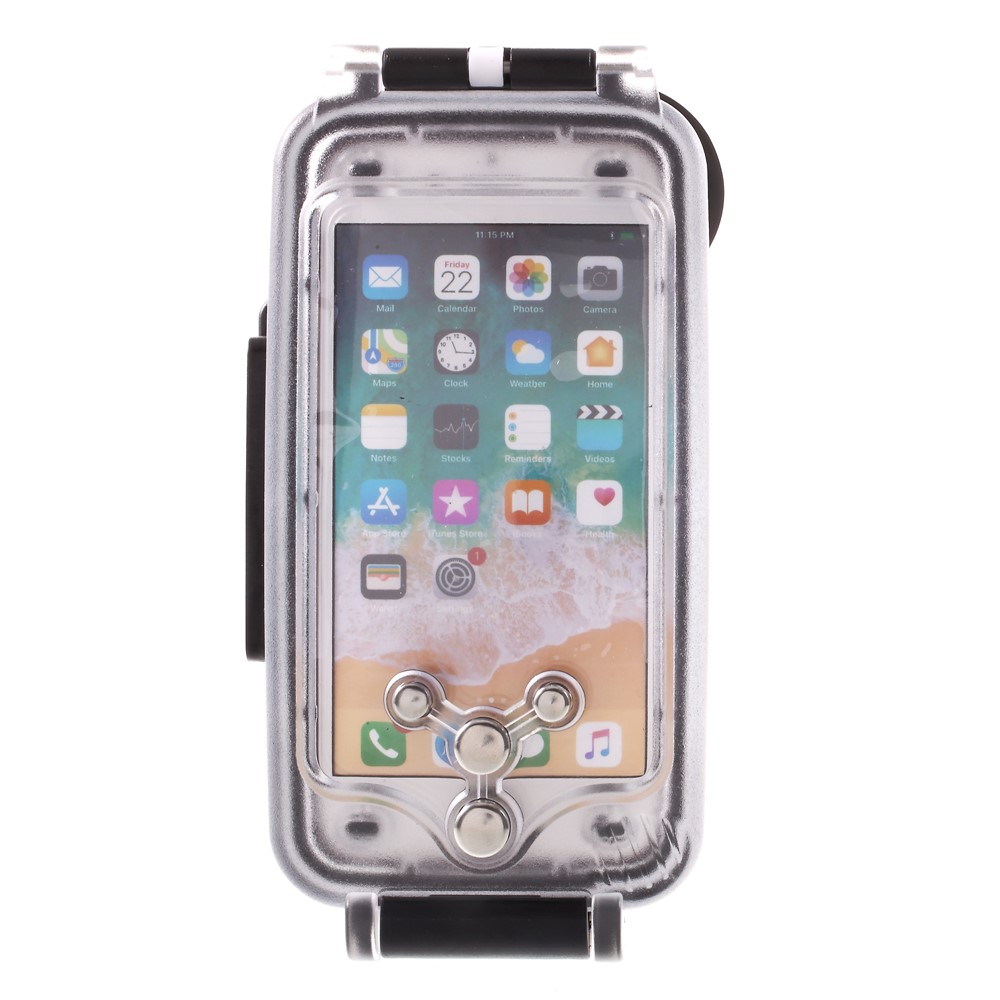 MEIKON IPX8 40m / 130ft Unterwasser Wasserdichter Fall Für Iphone 8 4.7 Zoll - Schwarz-3
