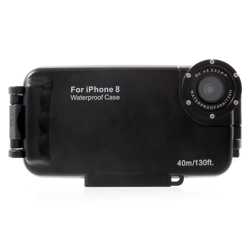 MEIKON IPX8 40m / 130ft Unterwasser Wasserdichter Fall Für Iphone 8 4.7 Zoll - Schwarz-6