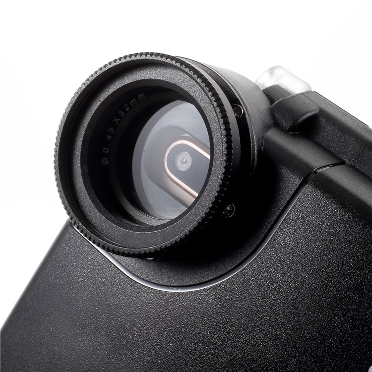 MEIKON 40m/130ft IPX8 Waterproof Underwater Diving Case for iPhone 8 Plus 5.5 inch - Black-11