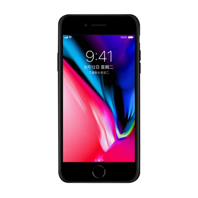 10PCS/Set NXE Snake Textured Horse Pattern TPU Shell for iPhone 8 Plus / 7 Plus 5.5 inch - Black-4