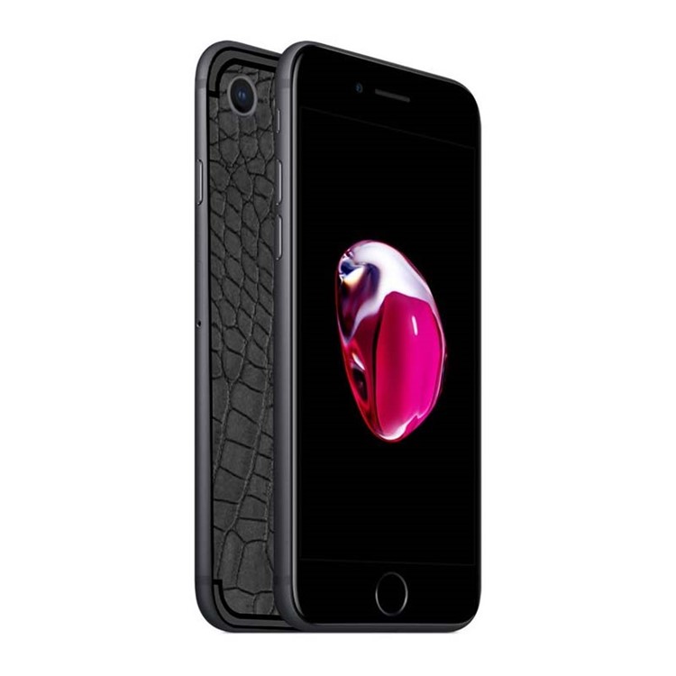 NXE Crocodile Texture TPU Mobile Phone Casing for iPhone 8 / 7 4.7 inch - Black-2