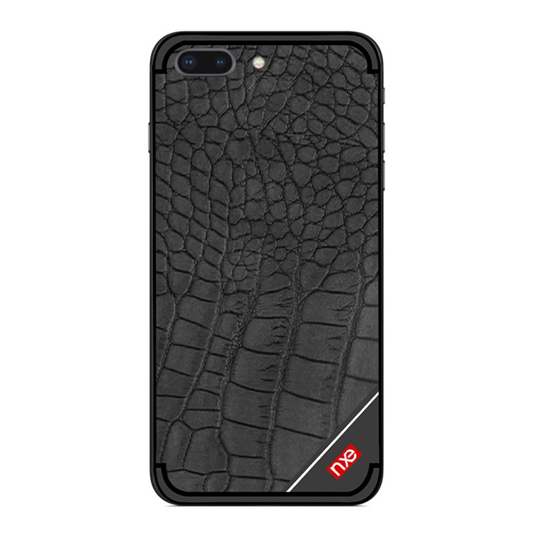 NXE Crocodile Texture TPU Mobile Phone Casing for iPhone 8 Plus / 7 Plus 5.5 inch - Black-2