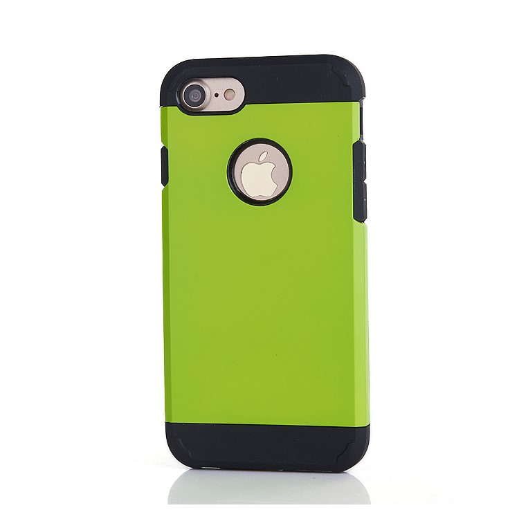 

Hybrid TPU + PC Shockproof Back Phone Protection Case for iPhone 8 4.7 inch - Green, iPhone 8