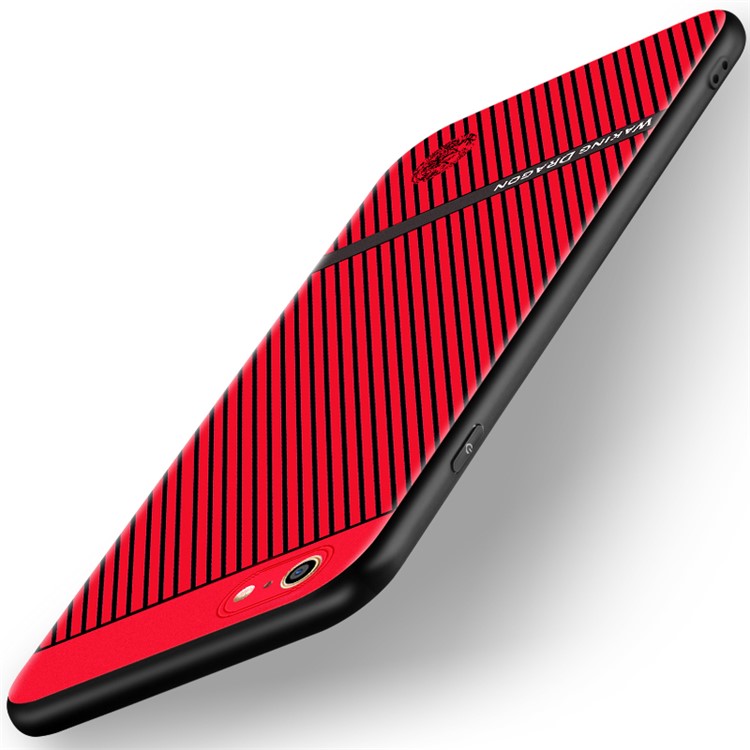 

WAKING DRAGON Gentleman Series Twill Texture TPU Shell for iPhone 6s / 6 - Red, iPhone 6s