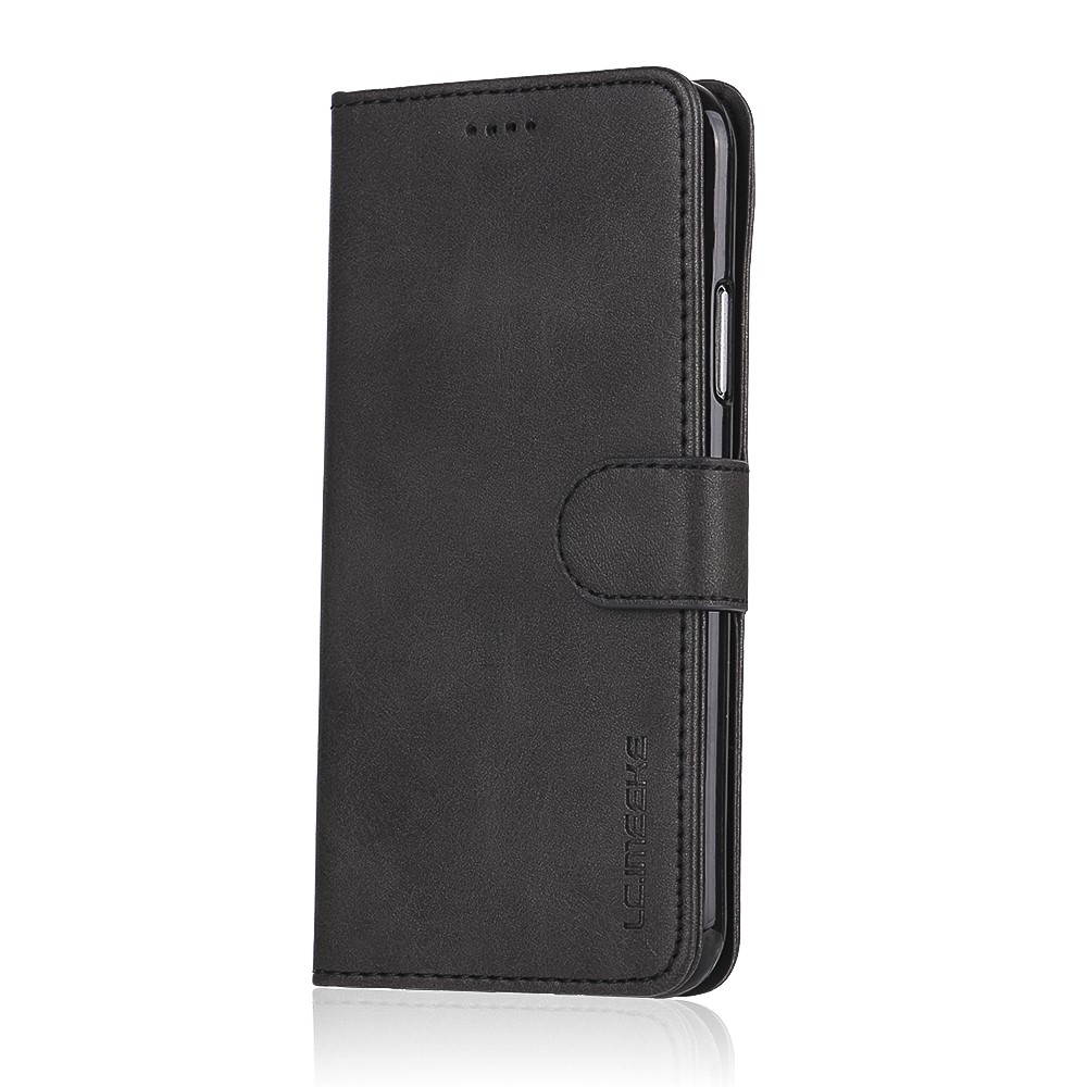 Lc. Custodia Protettiva in Pelle Per Patologie Imeeke Per Iphone X/10 - Nero-2