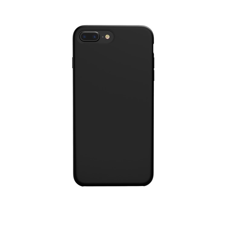 

TOTU Silky Feel Liquid Silicone Protective Cover for iPhone 8 Plus / 7 Plus - Black