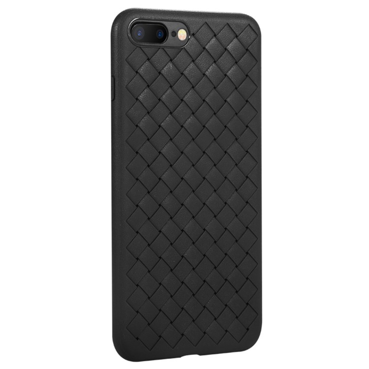 BENKS Woven Pattern Heat Dissipation TPU Case for iPhone 8 Plus / 7 Plus 5.5 inch - Black-3