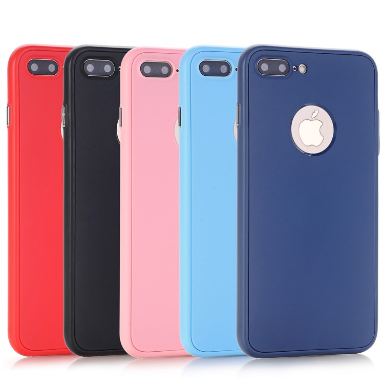 Detachable Soft TPU Front Frame + Back Cover for iPhone 7 Plus / 8 Plus 5.5 inch - Black-5