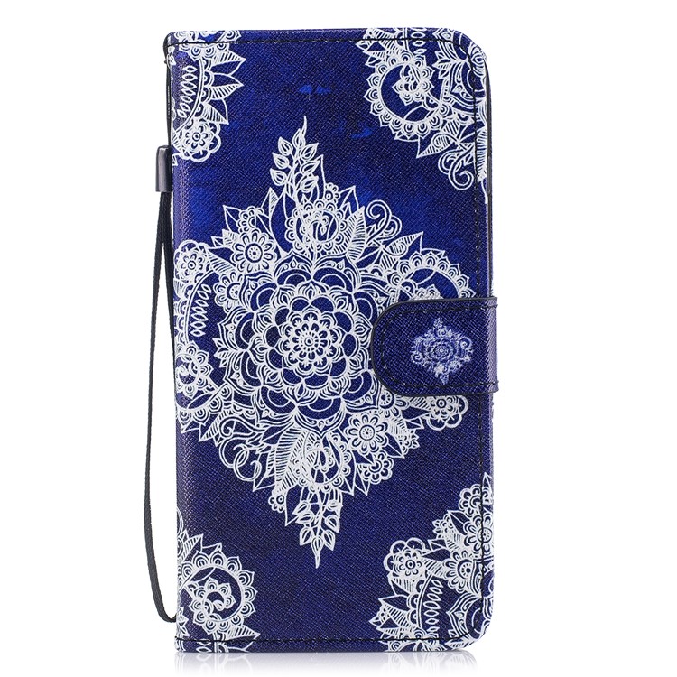 

Pattern Painting Cross Texture Leather Wallet Stand Mobile Phone Cover for iPhone 8 Plus / 7 Plus 5.5 inch - Ancient Pattern