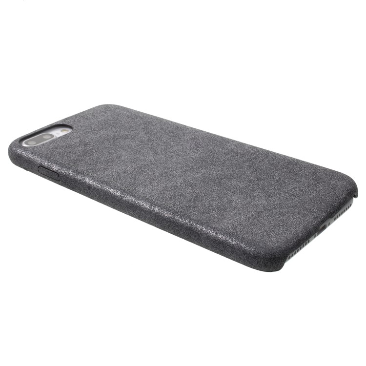 Leather Coated PC Back Case for iPhone 7 Plus / 8 Plus 5.5 inch - Grey-3