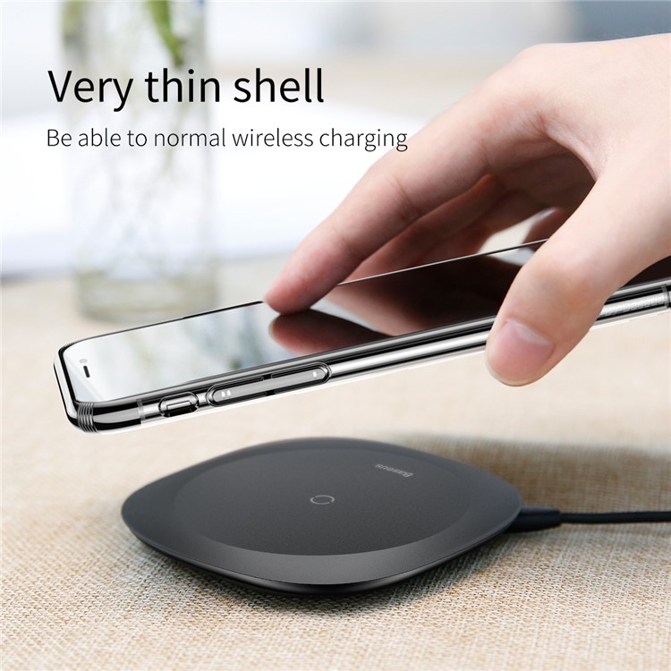 BASEUS Super Slim Electroplating Hard PC Case for iPhone X - Black-11