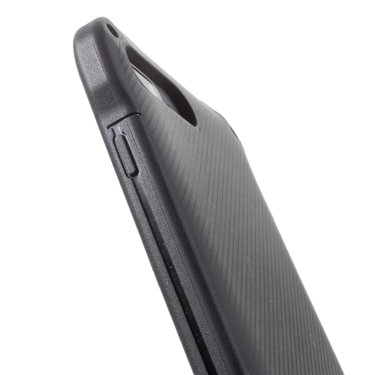G-CASE Armor Series Carbon Fiber Texture PC + Silicone Hybrid Case for iPhone 8 Plus / 7 Plus - Black-8
