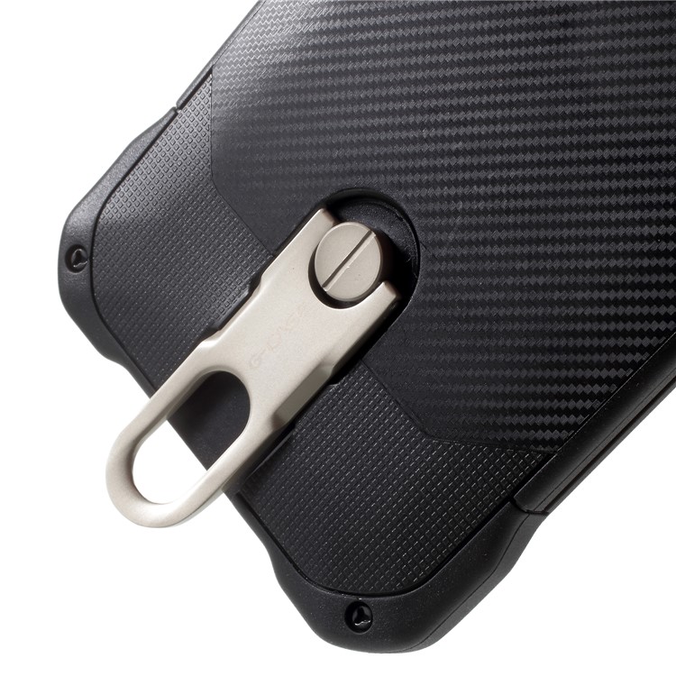 G-CASE Armor Series PC+Silicone Hybrid Phone Case with Kickstand for iPhone X/10 5.8 inch-8