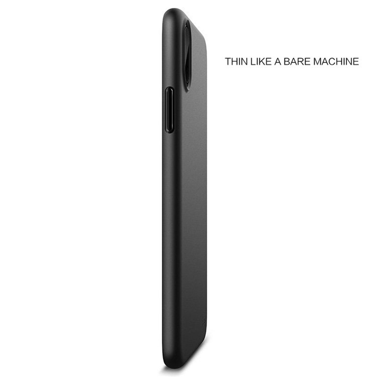 NXE Matte TPU Mobile Phone Protective Back Case for iPhone X/10 - Black-3
