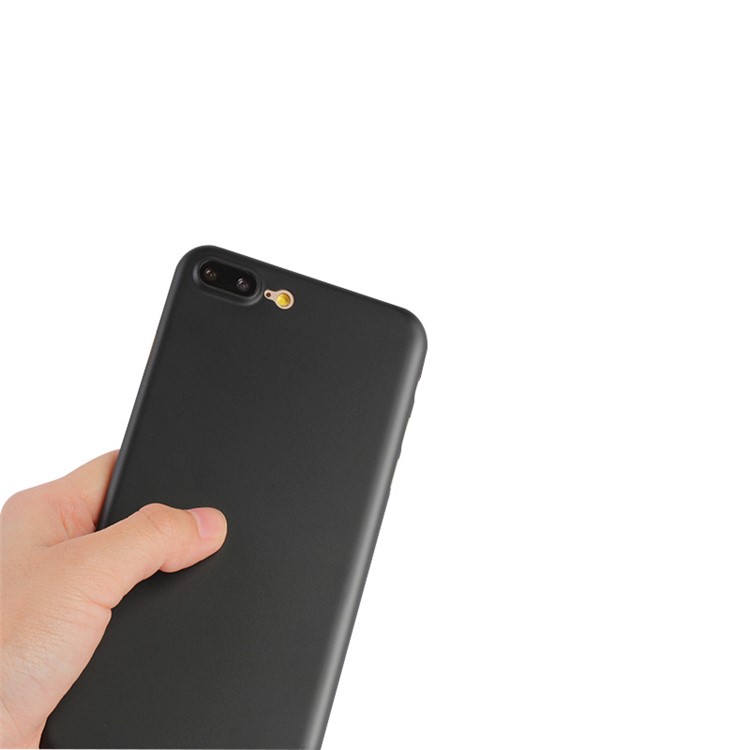 NXE Matte TPU Mobile Phone Protective Back Case for iPhone 8 Plus/7 Plus 5.5 inch - Black-4