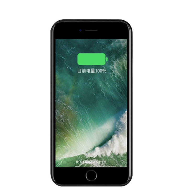 NXE Matte TPU Mobile Phone Protective Back Case for iPhone 8 Plus/7 Plus 5.5 inch - Black-5