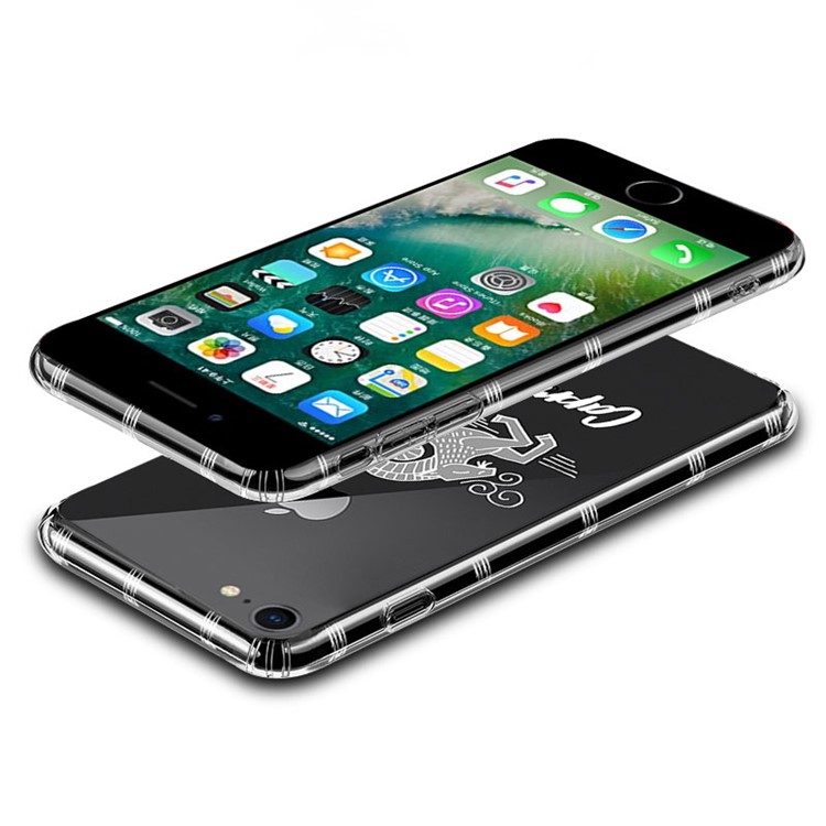 NXE Constellation Pattern PC + TPU Hybrid Case for iPhone 8/7 - Capricorn-3