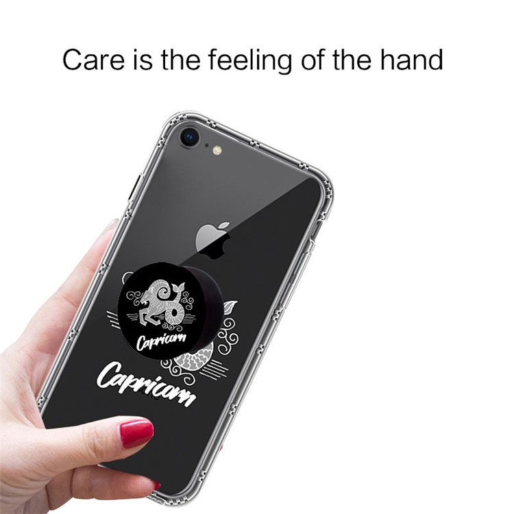 NXE Constellation Pattern PC + TPU Hybrid Case for iPhone 8/7 - Capricorn-4