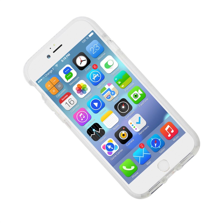 Chinese New Year Style Pattern Printing PC + TPU Hybrid Case for iPhone 8/7 - White-4