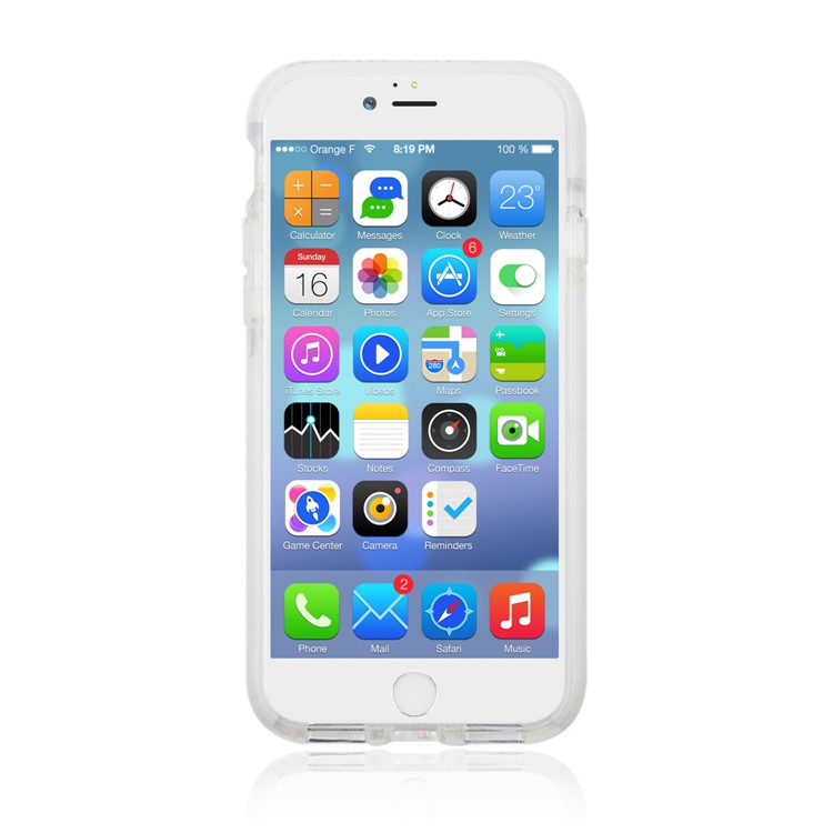 Chinese New Year Style Pattern Printing PC + TPU Hybrid Case for iPhone 8/7 - White-6
