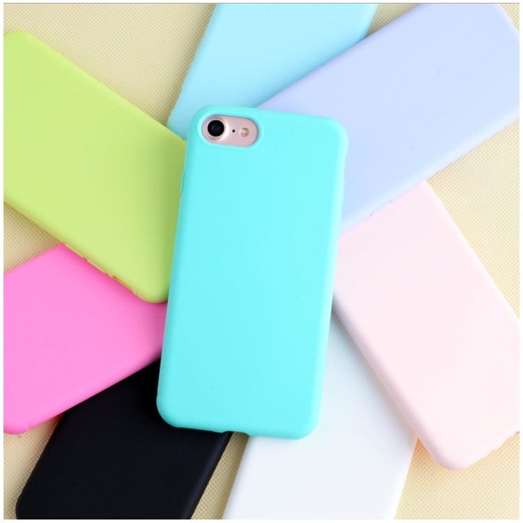 Pure Color Ultra-thin Matte TPU Back Casing for iPhone 8 / 7 4.7 inch - Rose-6
