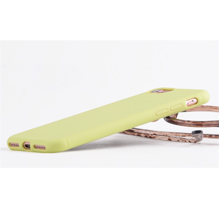 

Pure Color Ultra-thin Matte TPU Back Mobile Phone Case for iPhone 8 / 7 4.7 inch - Yellow, iPhone 8
