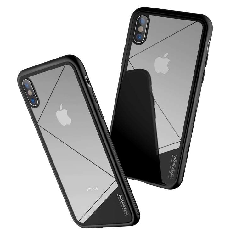 Nillkin for iPhone X / 10 5.8 inch Tempered Glass Drop-proof Hybrid Protection Cover-1