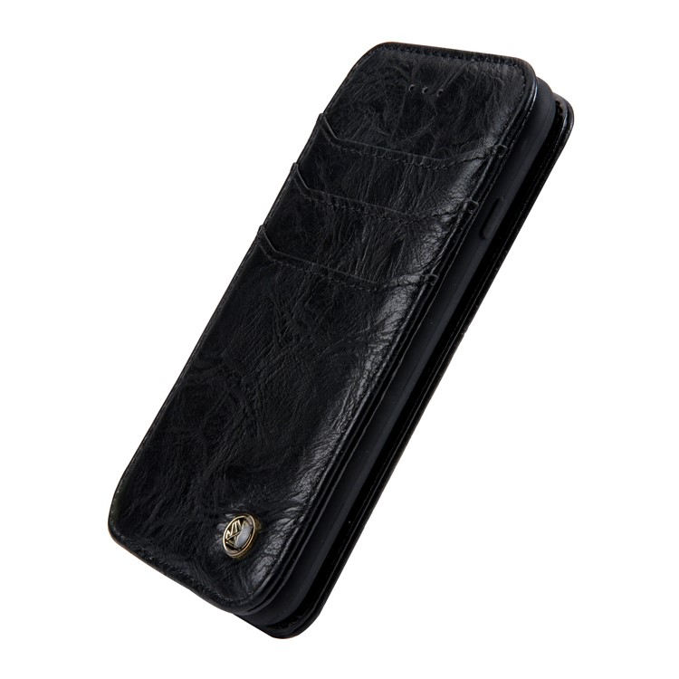 CMAI2 Retro Textured Leather Multi-slot Protective Case for iPhone 6s/6 4.7-inch - Black-10