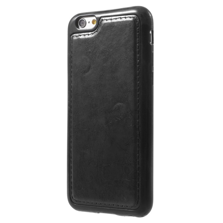 Crazy Horse Detachable 2 in 1 PU Leather Protective Case with Stand for iPhone 6 / 6s 4.7 inch - Black-7
