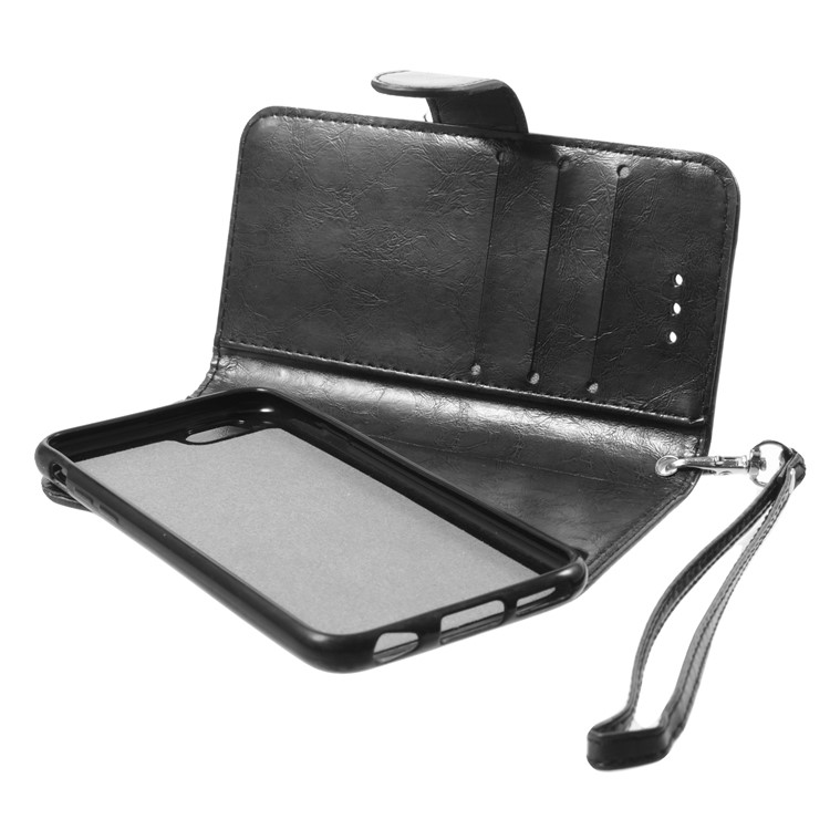 Crazy Horse Detachable 2 in 1 PU Leather Protective Case with Stand for iPhone 6 / 6s 4.7 inch - Black-9