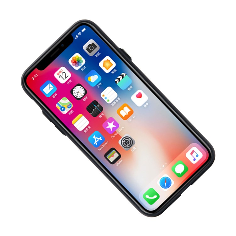 PC + TPU Drop-proof Phone Case for iPhone X /10 5.8 inch - Black-3