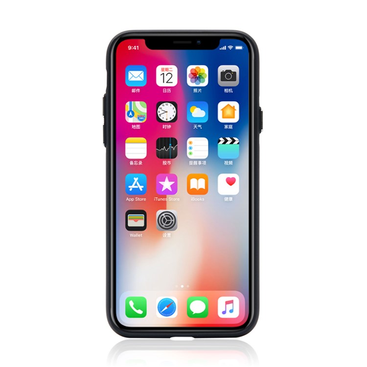 PC + TPU Drop-proof Phone Case for iPhone X /10 5.8 inch - Black-4