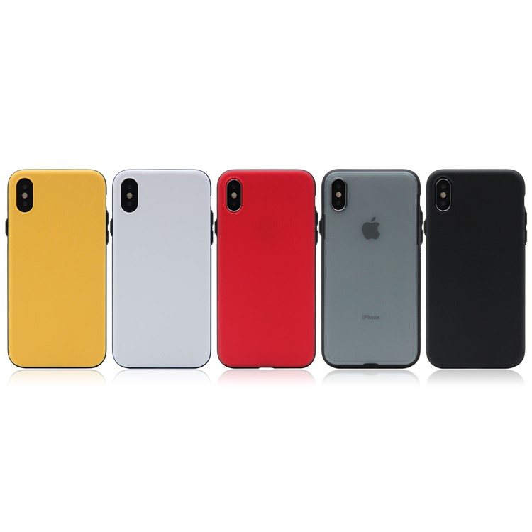 PC + TPU Drop-proof Phone Case for iPhone X /10 5.8 inch - Black-6