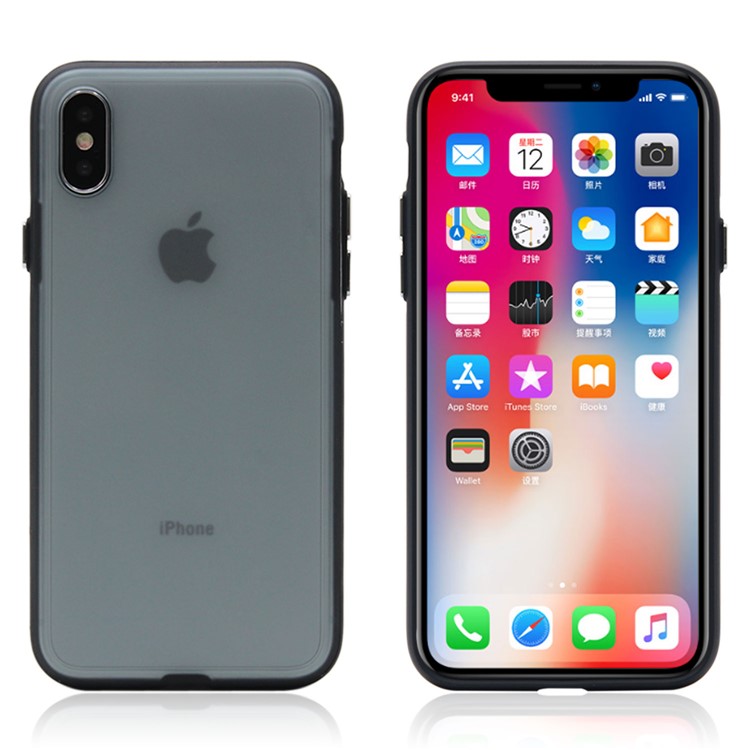 

Защитная Крышка Для ПК + TPU Для Iphone X / 10 5.8 Inch - Серый