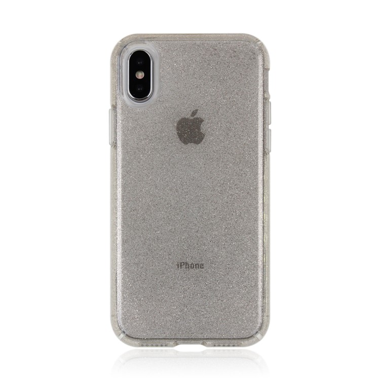 SPECK Shockproof Matte Surface PC + TPU Combo Phone Case for iPhone X - Transparent-5