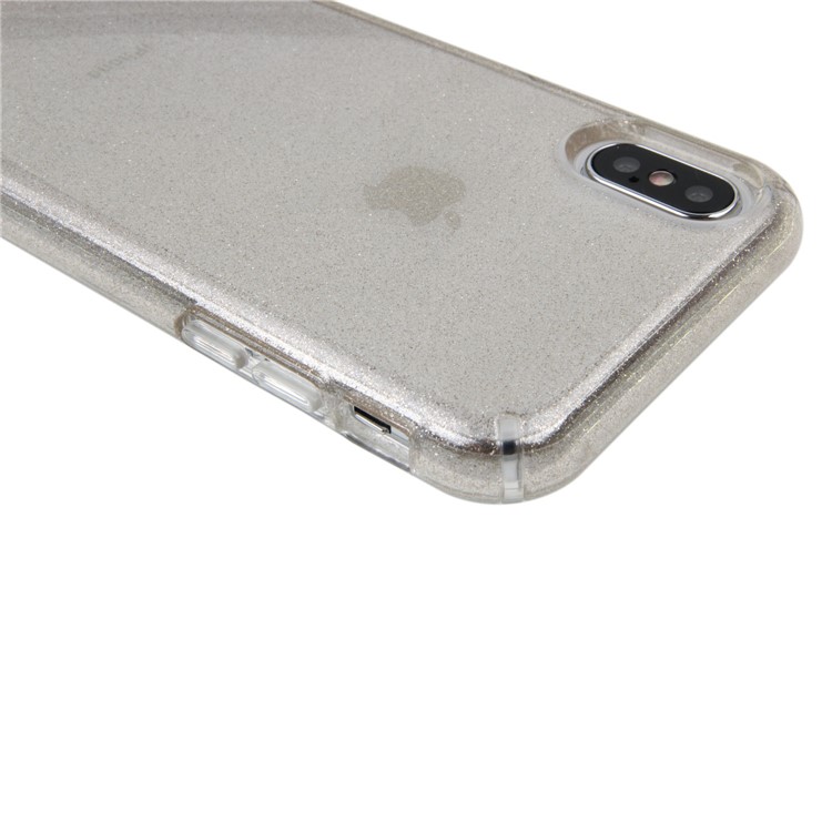 SPECK Shockproof Matte Surface PC + TPU Combo Phone Case for iPhone X - Transparent-8