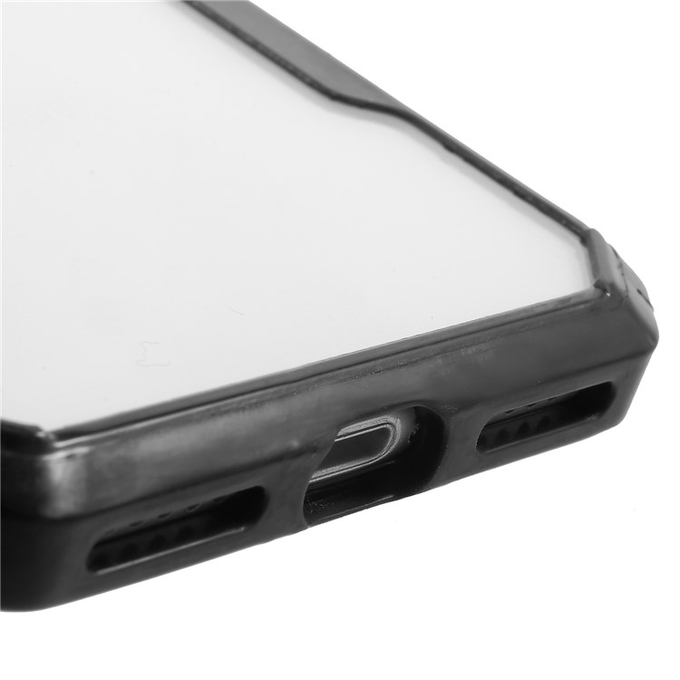 Drop-resistant PC + TPU Hybrid Phone Case for iPhone 8/7 - Black-5
