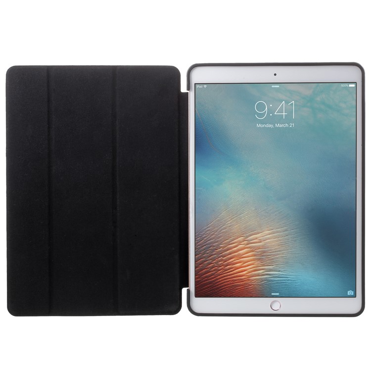Pattern Printing Tri-fold Stand Leather Case for iPad Pro 10.5-inch (2017) - Do Not Touch My Pad-8
