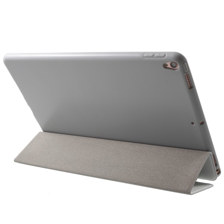 Pattern Printing Tri-fold Stand Leather Cover for iPad Pro 10.5-inch (2017) - Panda-4