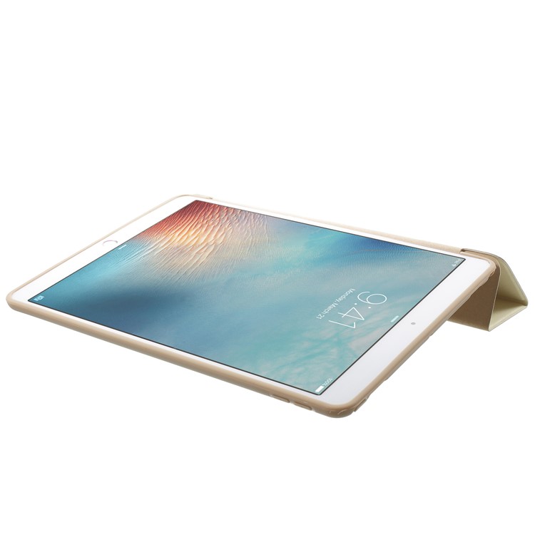 Pattern Printing Tri-fold Stand Leather Shell Case for iPad Pro 10.5-inch (2017) - Autumn Tree-6