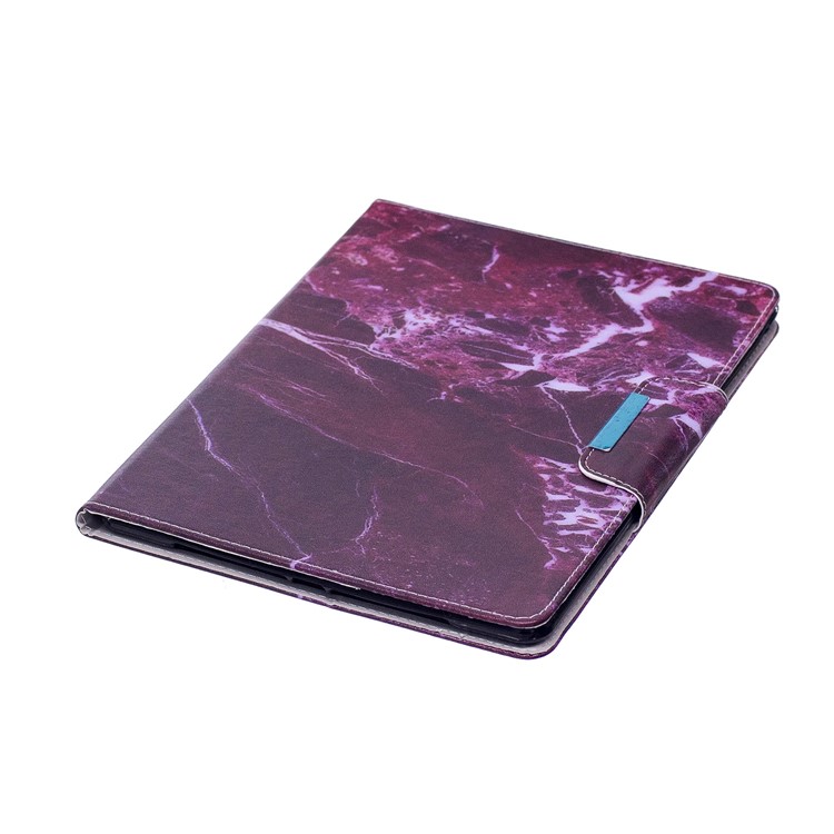 Patterned Leather Wallet Stand Smart Case for iPad Air 2/ Air - Marble Grain-6