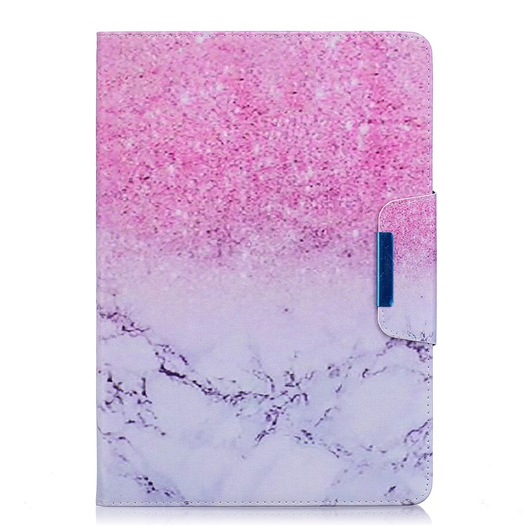 

Pattern Printing Smart Leather Stand Cover for iPad Pro 10.5-inch (2017) - Marble Grain and Glitter Pattern