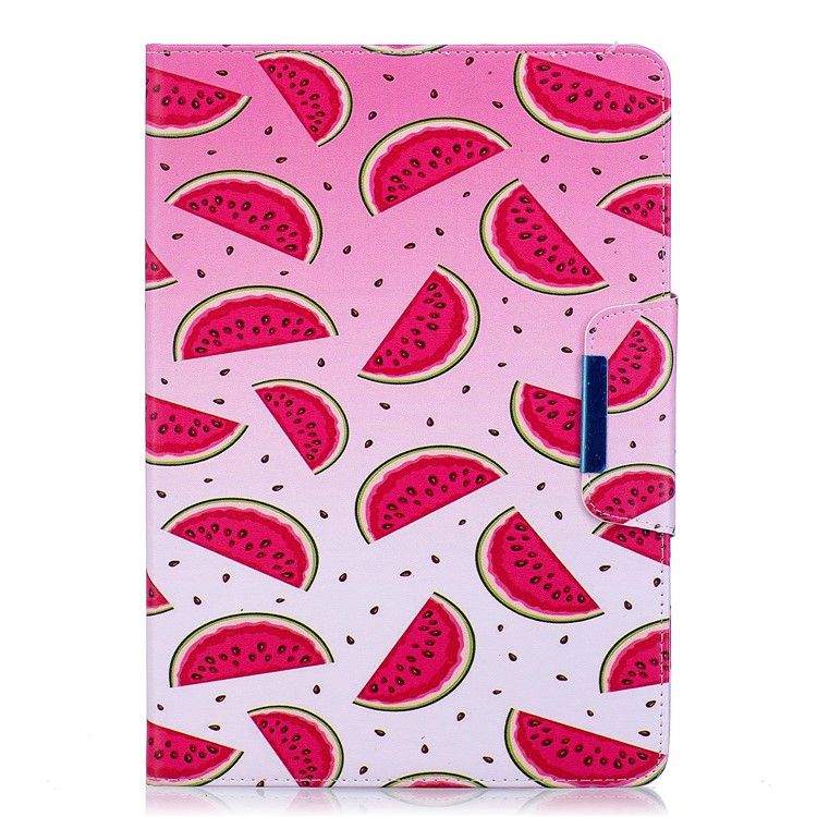 

Pattern Printing Smart Leather Stand Case Cover Shell for iPad Pro 10.5-inch (2017) - Watermelon Slices