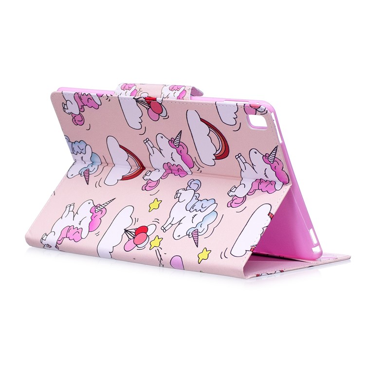 Patterned Leather Wallet Stand Smart Cover for iPad Pro 9.7 inch (2016) - Unicorns-5